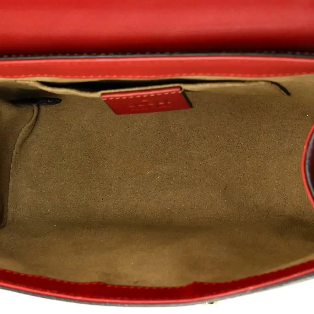 Gucci Padlock Shoulder Bag Gg Coated #241862G94B - Picture 5 of 8